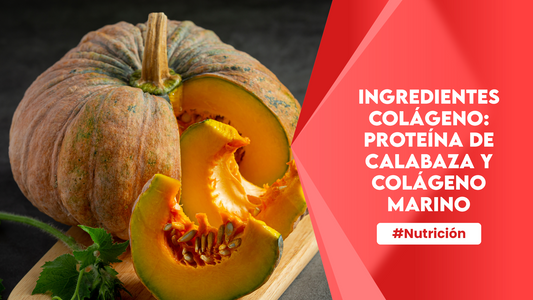 Ingredientes Colágeno: Proteína de Calabaza y Colágeno Marino