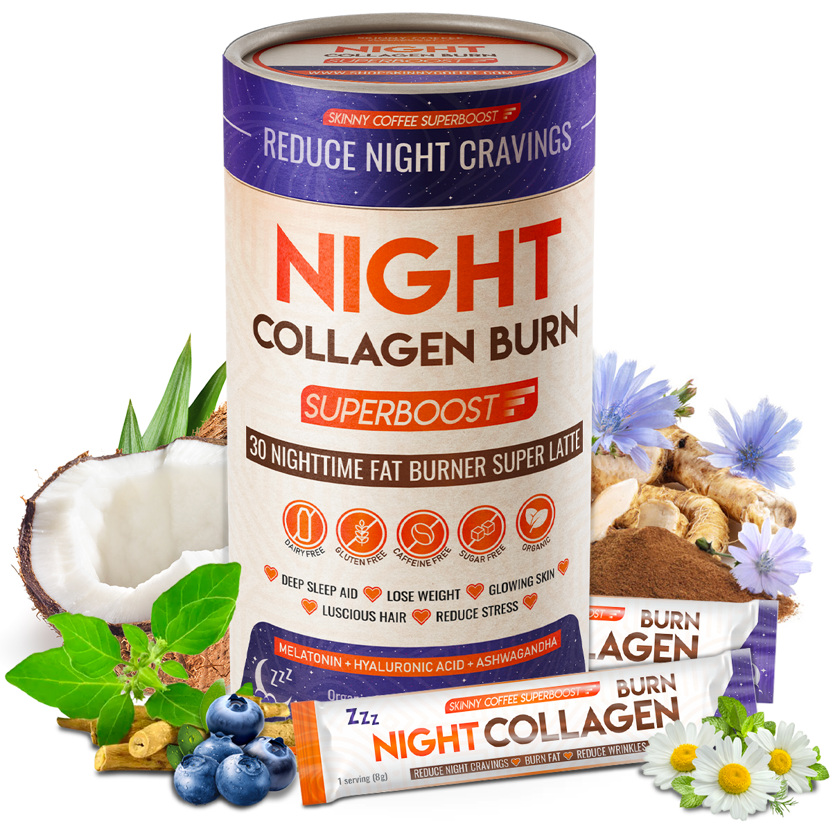 - Night Collagen Burn -