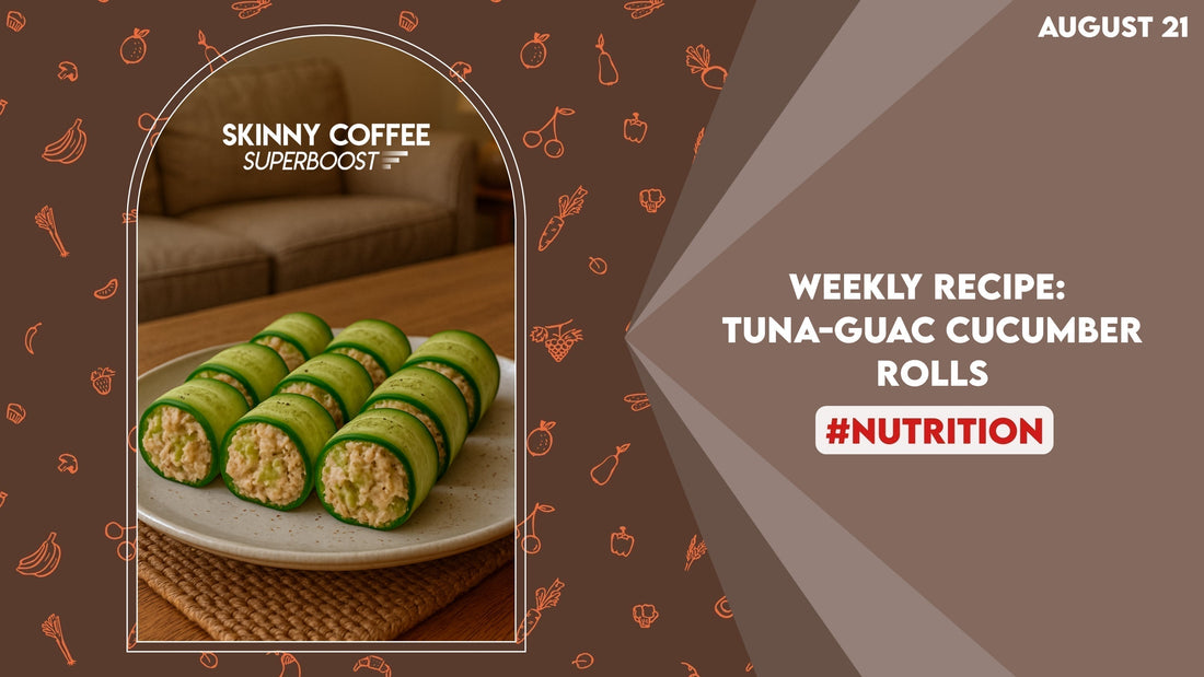 Weekly Recipe (August 21): Tuna-Guac Cucumber Rolls