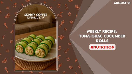 Weekly Recipe (August 21): Tuna-Guac Cucumber Rolls