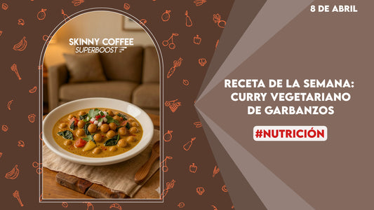 Recerta Semanal: (8 de Abril) Curry Vegetariano de Garbanzos (Bajo en Calorías)