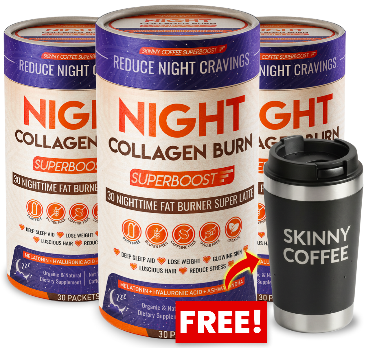 [ 3 Night Collagen Burn ]