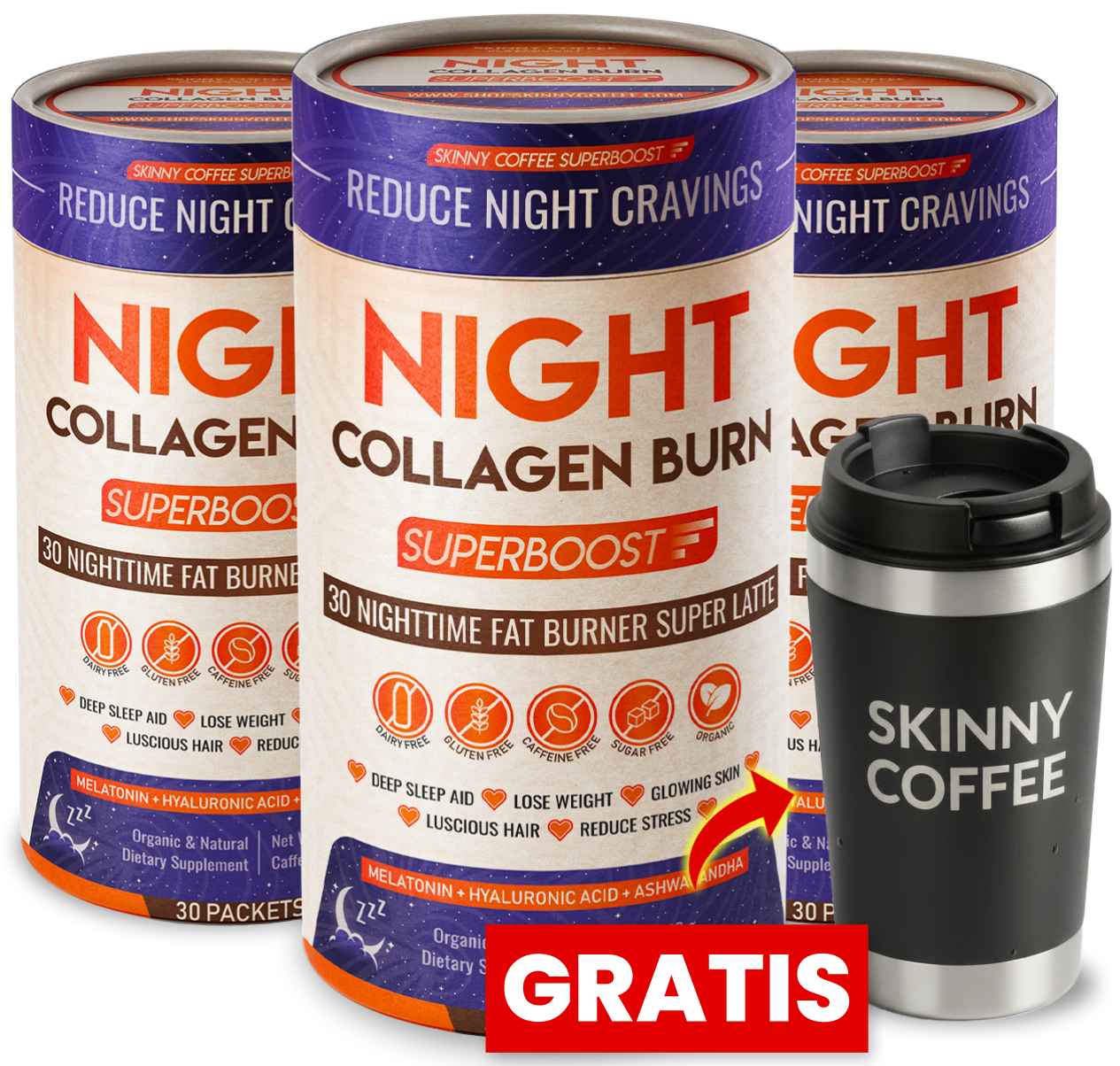 [ 3 Night Collagen Burn ]