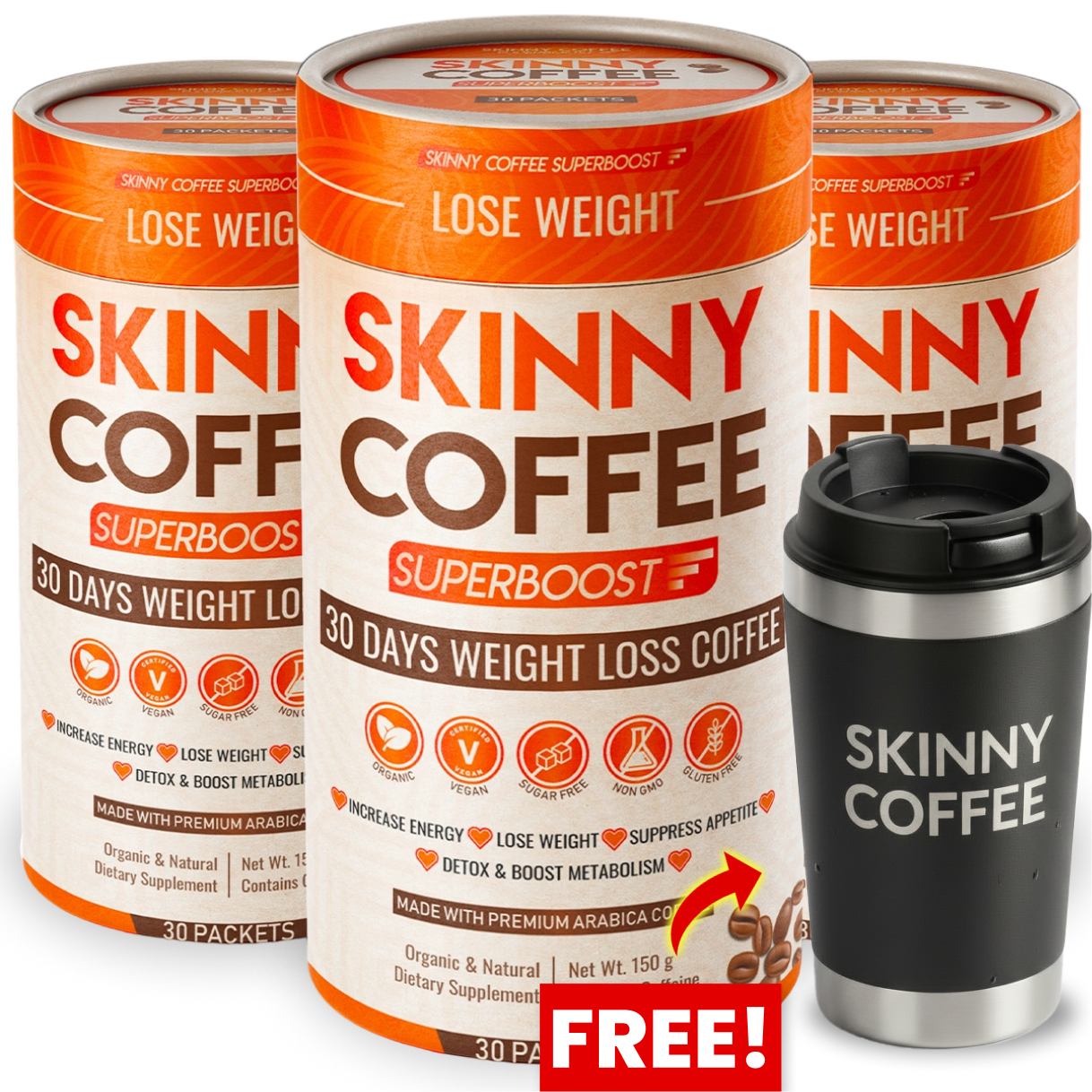 [ 3 Skinny Coffee ]