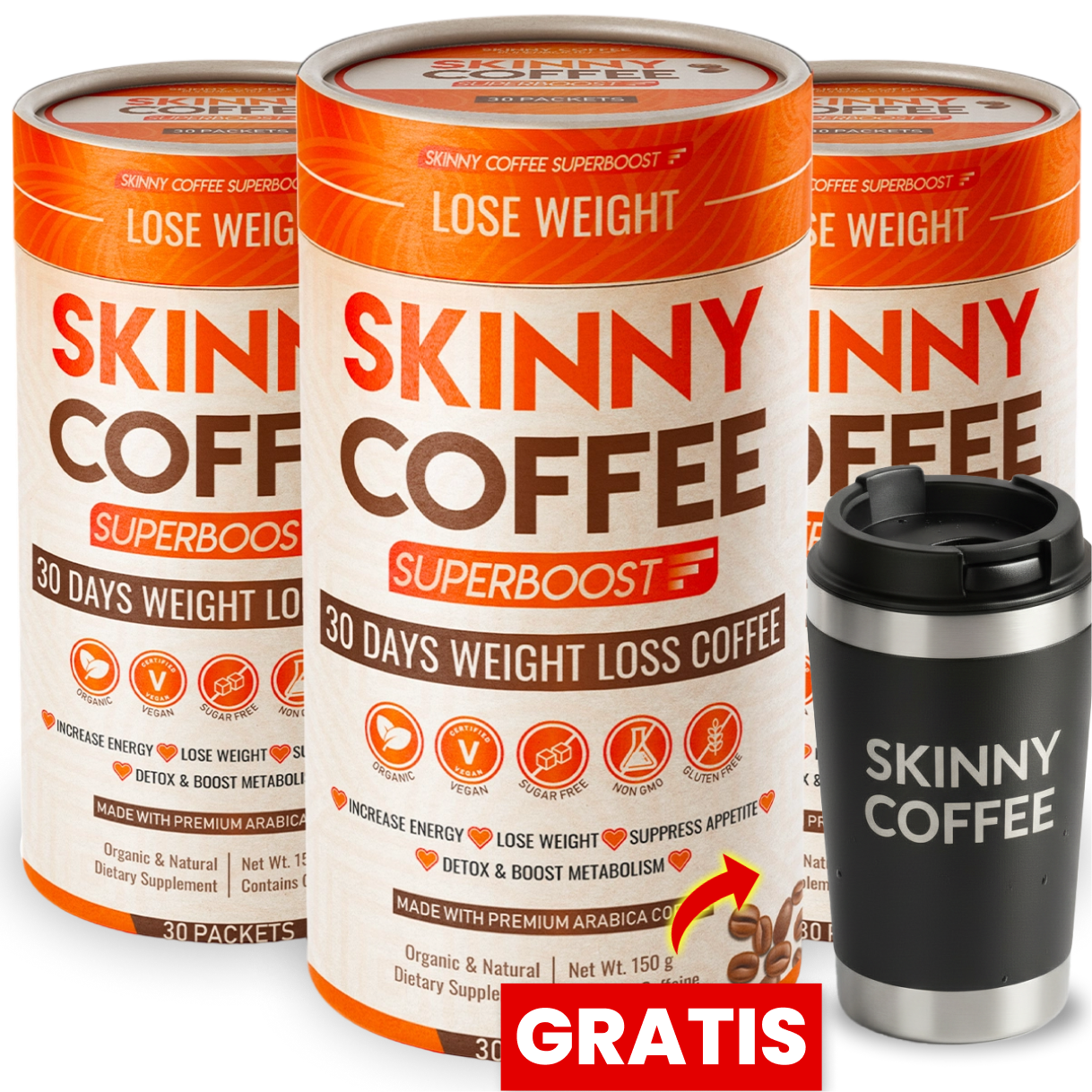 [ 3 Skinny Coffee ]