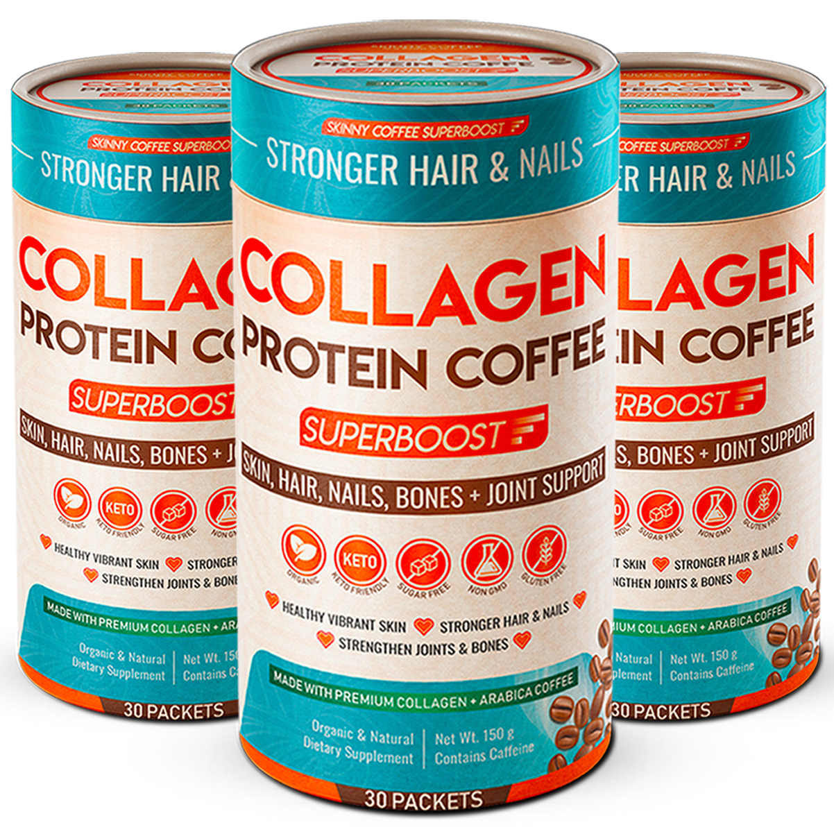 ( 3 Collagen Protein Coffee )