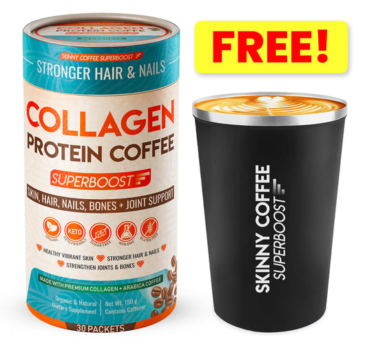 Collagen Protein Coffee + FREE Tumbler