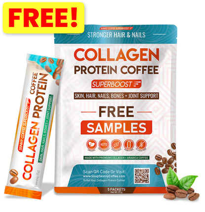 Muestras GRATIS - Collagen Protein Coffee.