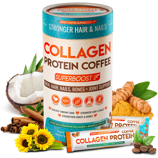 Gratis Collagen Protein Coffee - 30  Días de Prueba - Limitado a uno por cliente