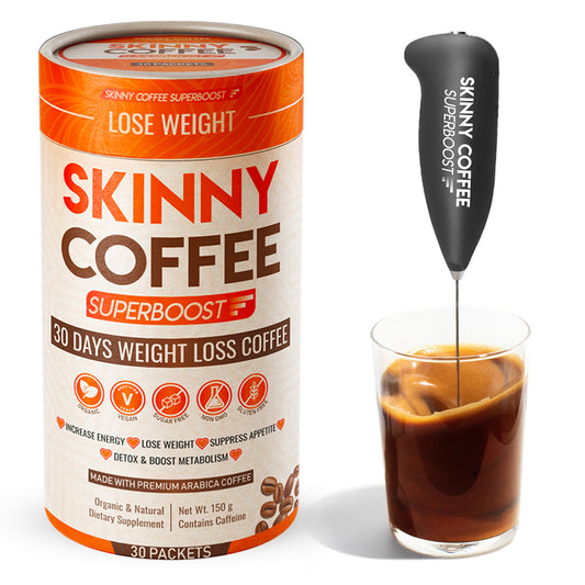 Skinny Coffee + FREE Premium Electric Coffee Mixer (TO)
